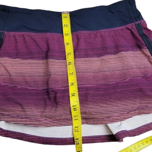 Lululemon Pace Rival skirt - Simply Radiant Pink Paradise tennis skirt skort 6 - Picture 16 of 16